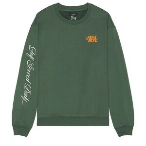 Malbon Golf Green Crewneck Men's Sweater